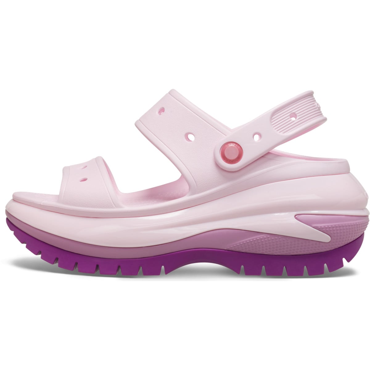 Sandale Crocs Classic Mega Crush Sandal Mov - Hydrangea - poza 3