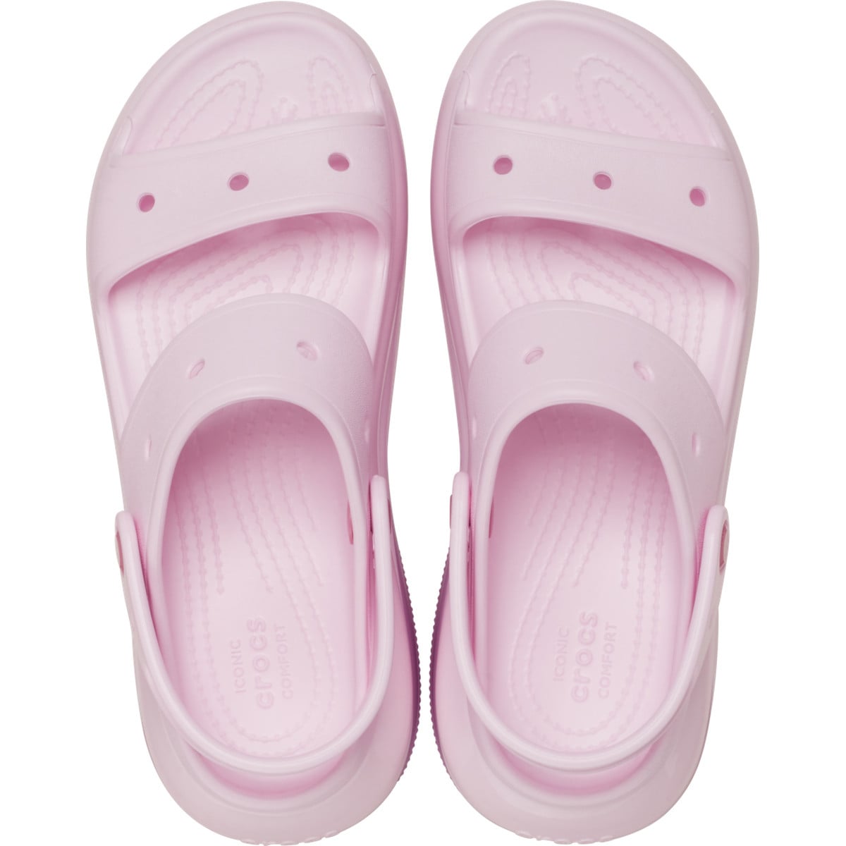 Sandale Crocs Classic Mega Crush Sandal Mov - Hydrangea - poza 5