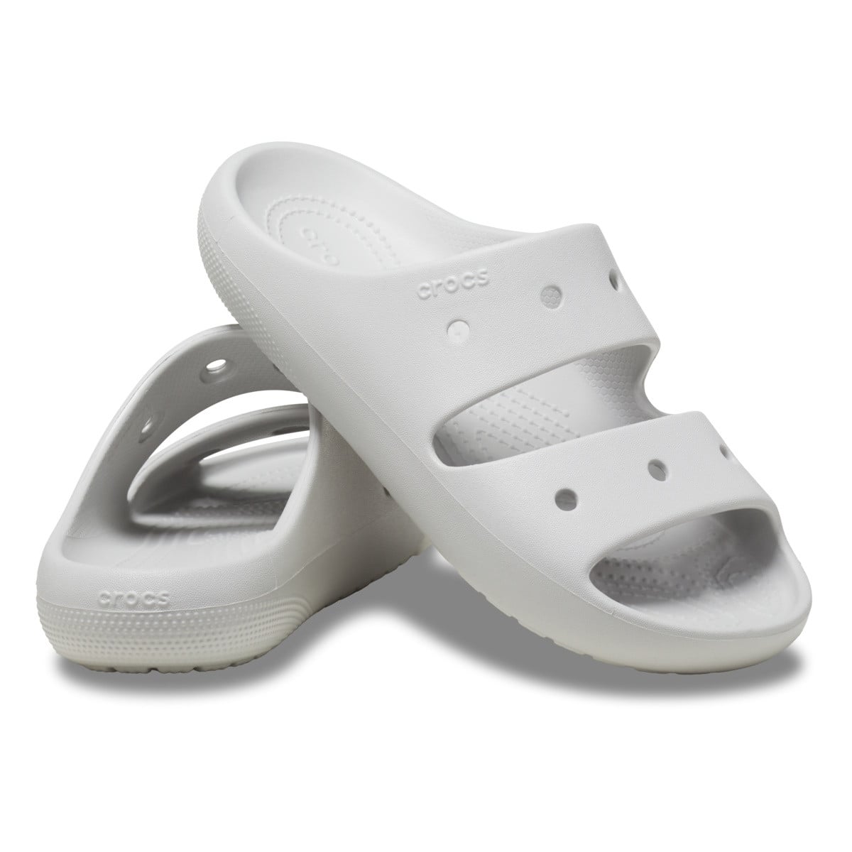 Sandale Crocs Classic Sandal v2 Gri - Atmosphere - poza 4