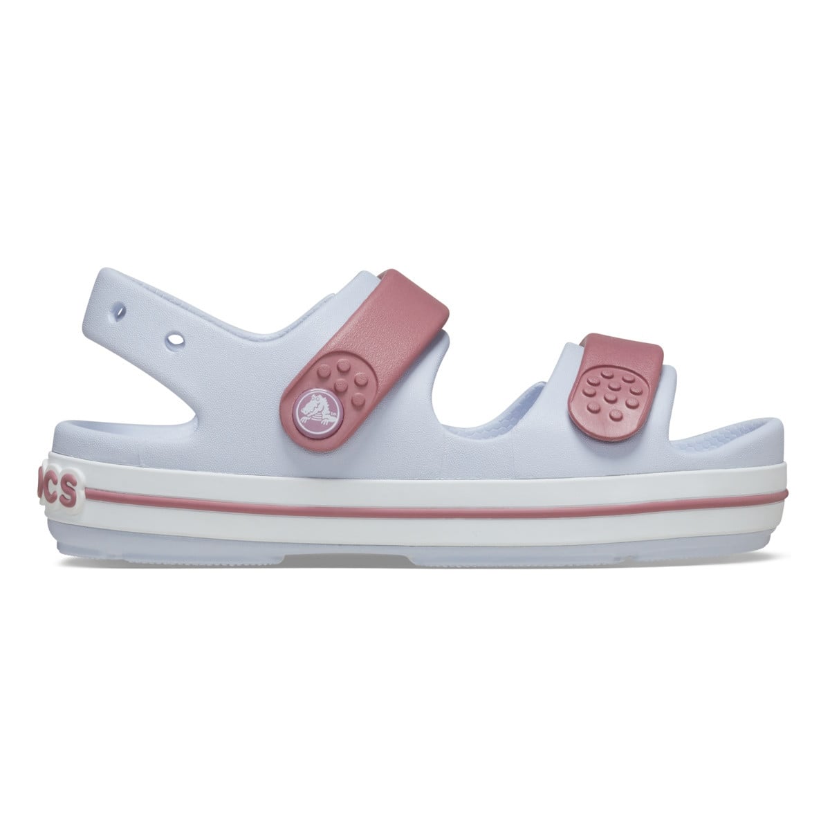 Sandale Crocs Crocband Cruiser Sandal Kids Mov - Dreamscape/Cassis - poza 1