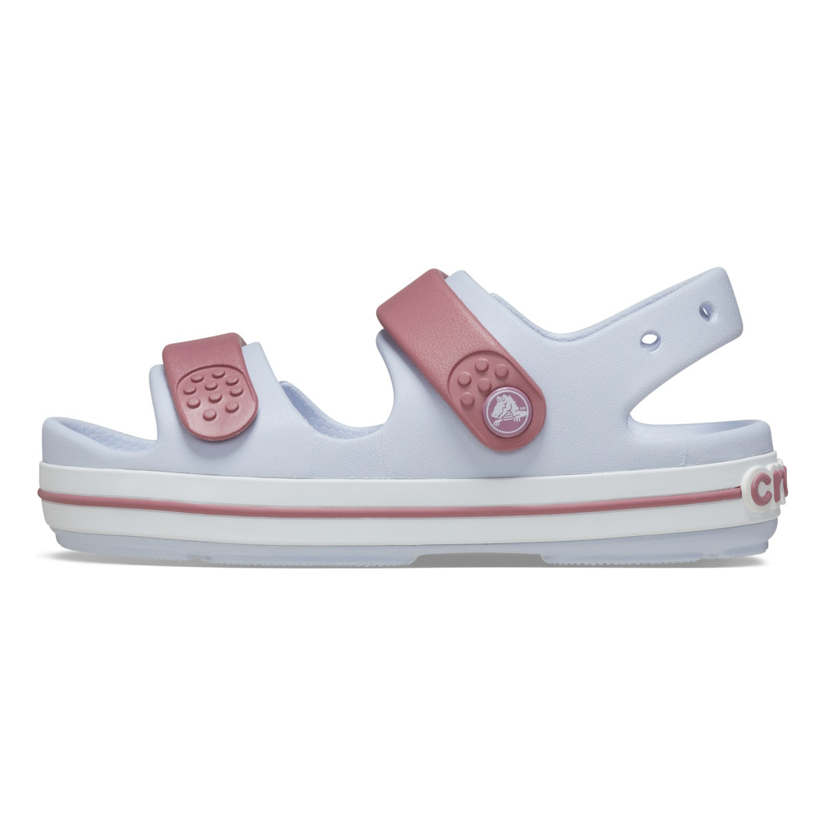 Sandale Crocs Crocband Cruiser Sandal Kids Mov - Dreamscape/Cassis - poza 3