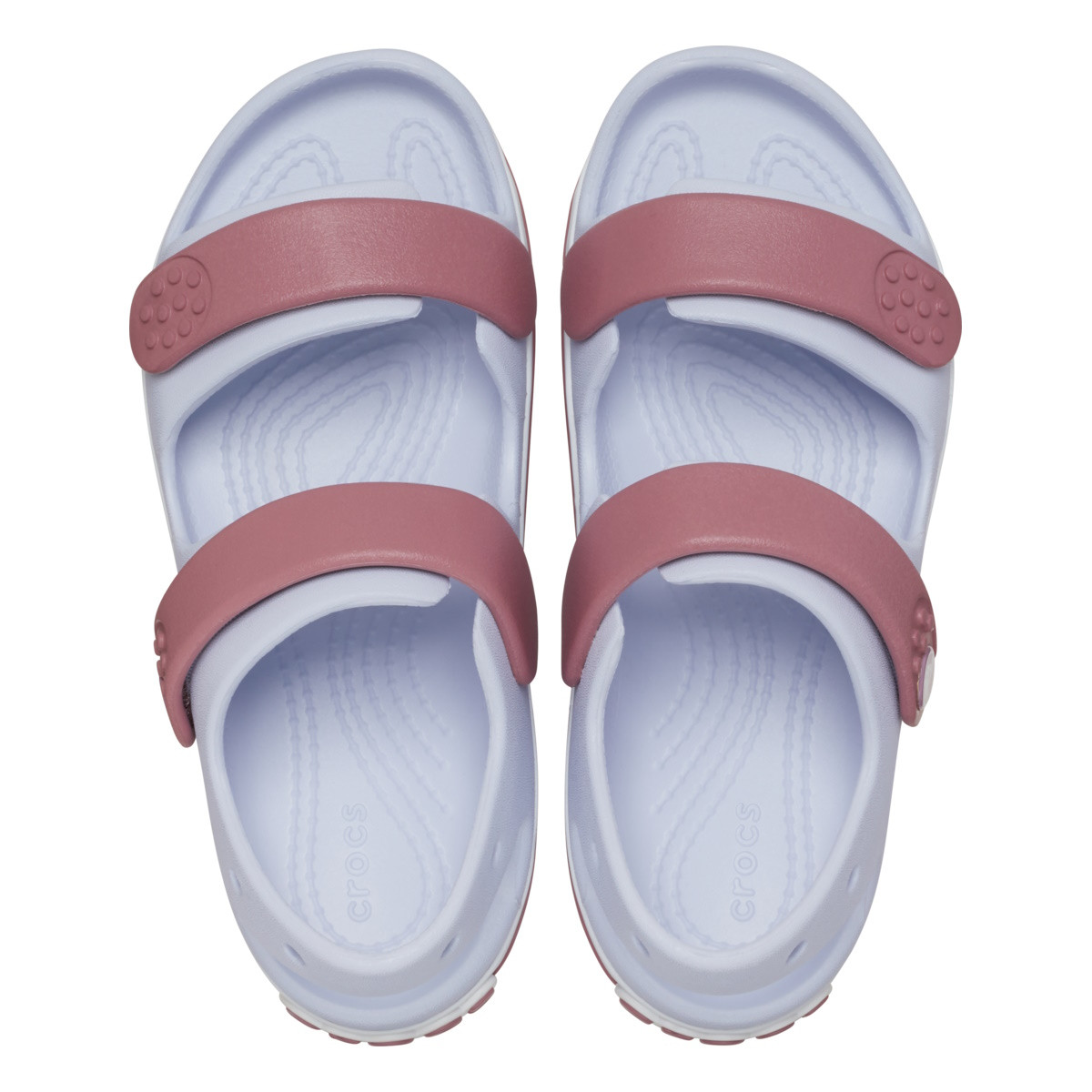 Sandale Crocs Crocband Cruiser Sandal Kids Mov - Dreamscape/Cassis - poza 5