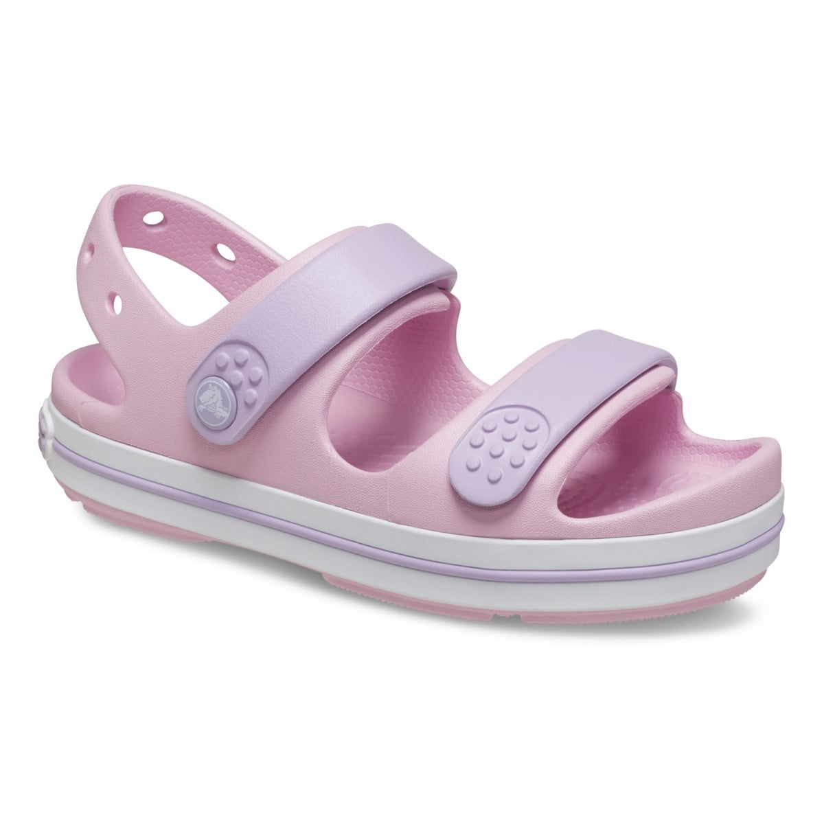 Sandale Crocs Crocband Cruiser Sandal Kids Roz - Ballerina/Lavender - poza 2
