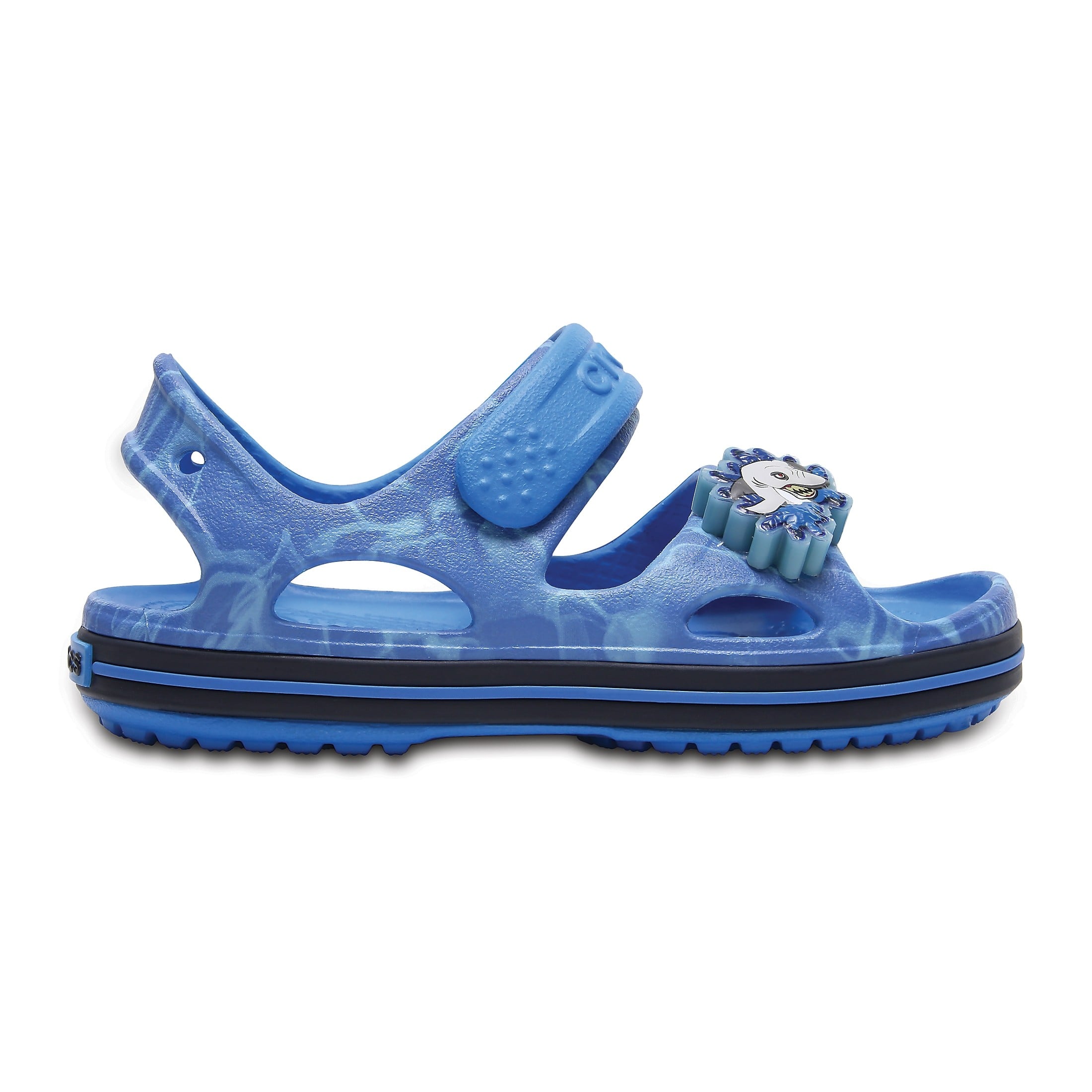 Sandale Crocs Crocband II LED Sandal Albastru - Cerulean Blue - poza 1