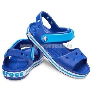 Sandale Crocs Crocband Sandal Albastru - Cerulean Blue - poza 5