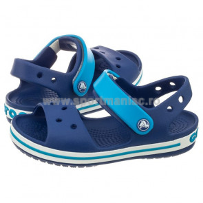Sandale Crocs Crocband Sandal Albastru - Cerulean Blue - poza 4
