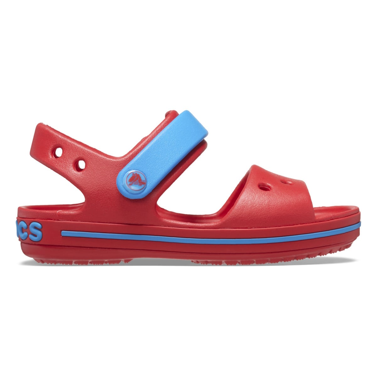 Sandale Crocs Crocband Sandal Rosu - Varsity Red - poza 1