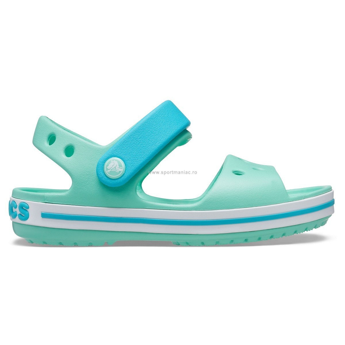 Sandale Crocs Crocband Sandal Verde - Pistachio - poza 1