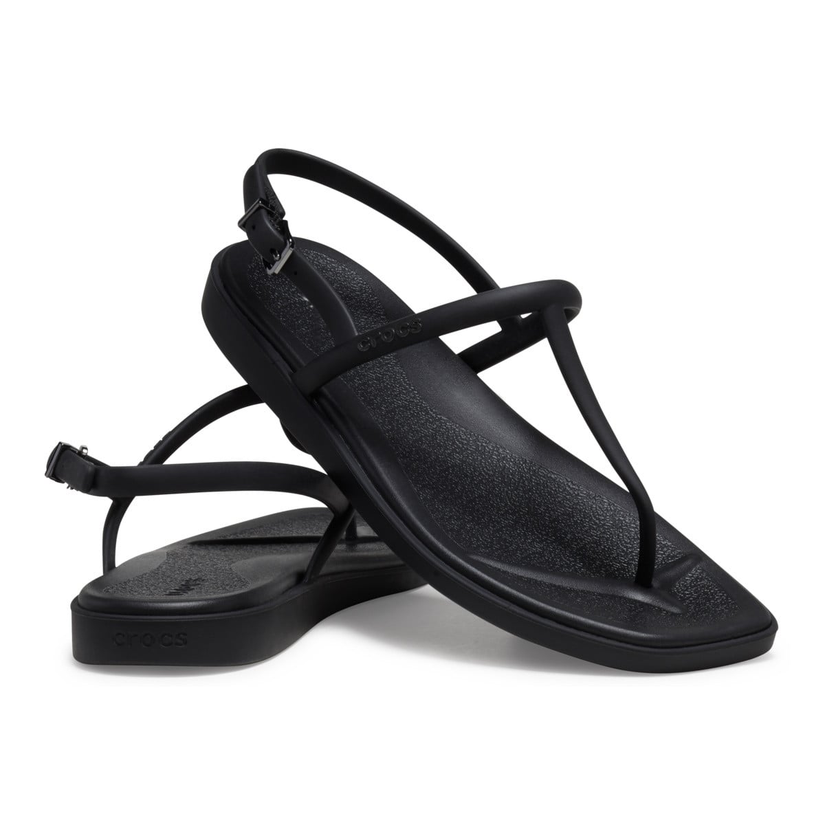 Sandale Crocs Miami Thong Flip Negru - Black - poza 4