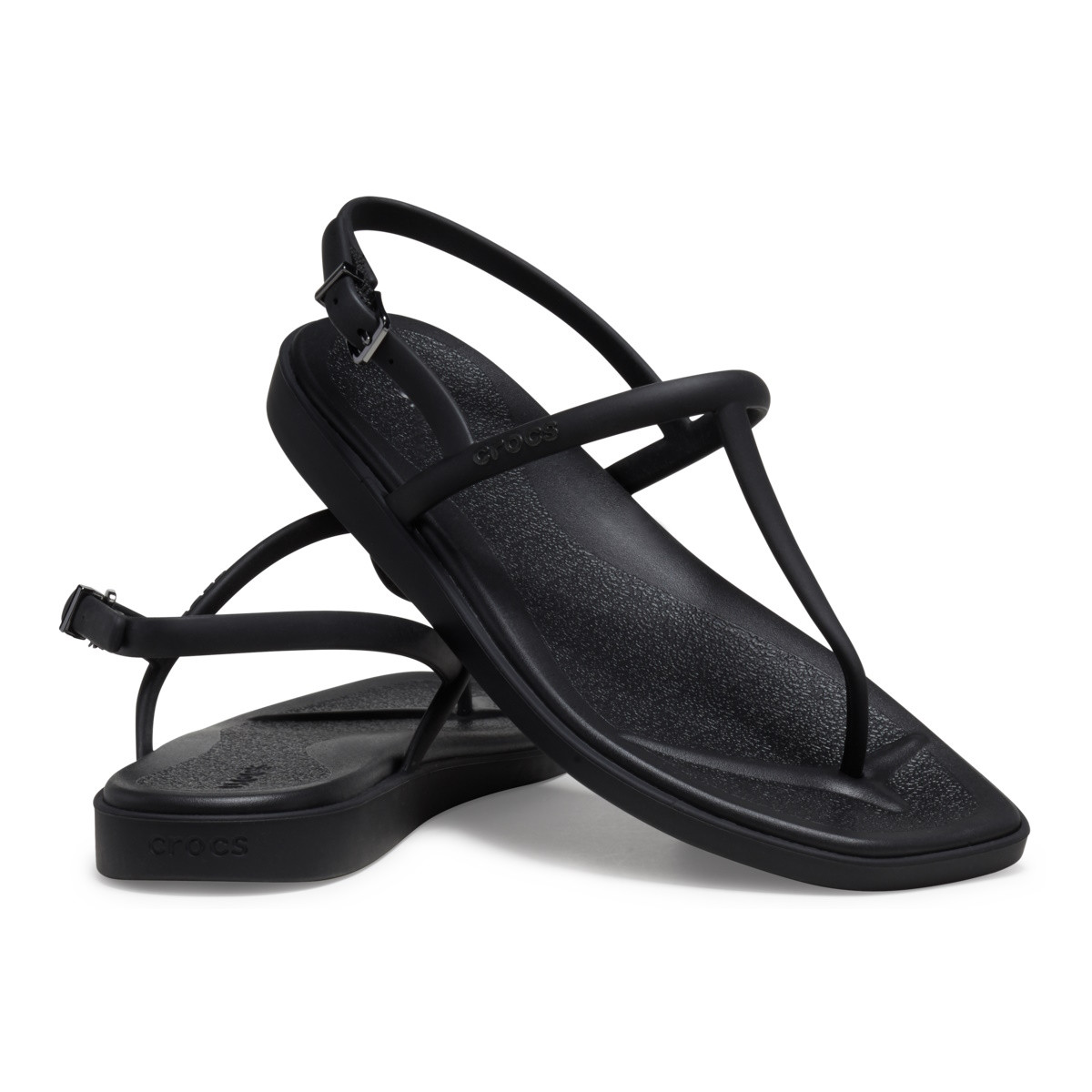 Sandale Crocs Miami Thong Flip Negru - Black - poza 4