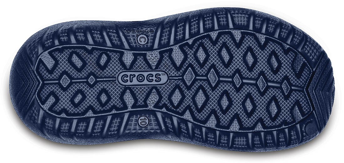 Sandale Crocs Swiftwater River Sandal Kids Albastru - Navy/Flame - poza 4