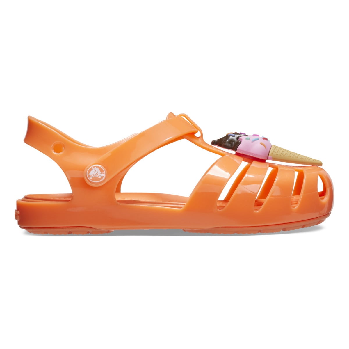 Sandale Crocs Toddler Isabella Charm Sandal Portocaliu - Persimmon - poza 1