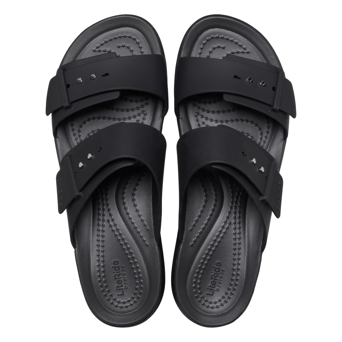 Sandale Crocs Women’s Brooklyn Low Wedge Sandal Negru - Black - poza 4