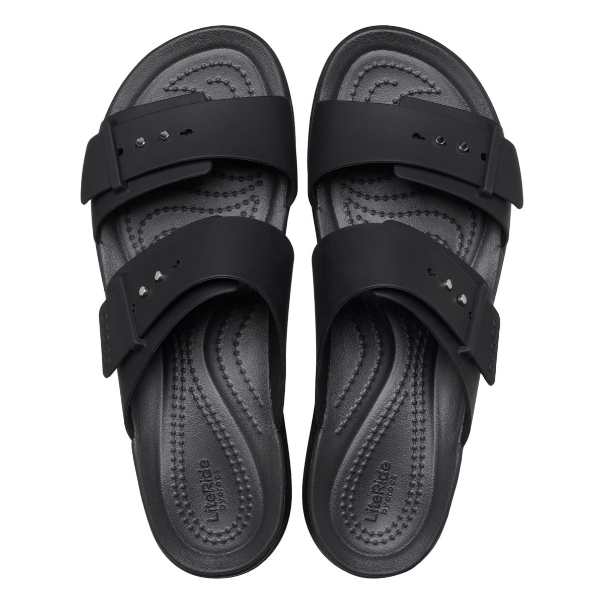 Sandale Crocs Women’s Brooklyn Low Wedge Sandal Negru - Black - poza 4