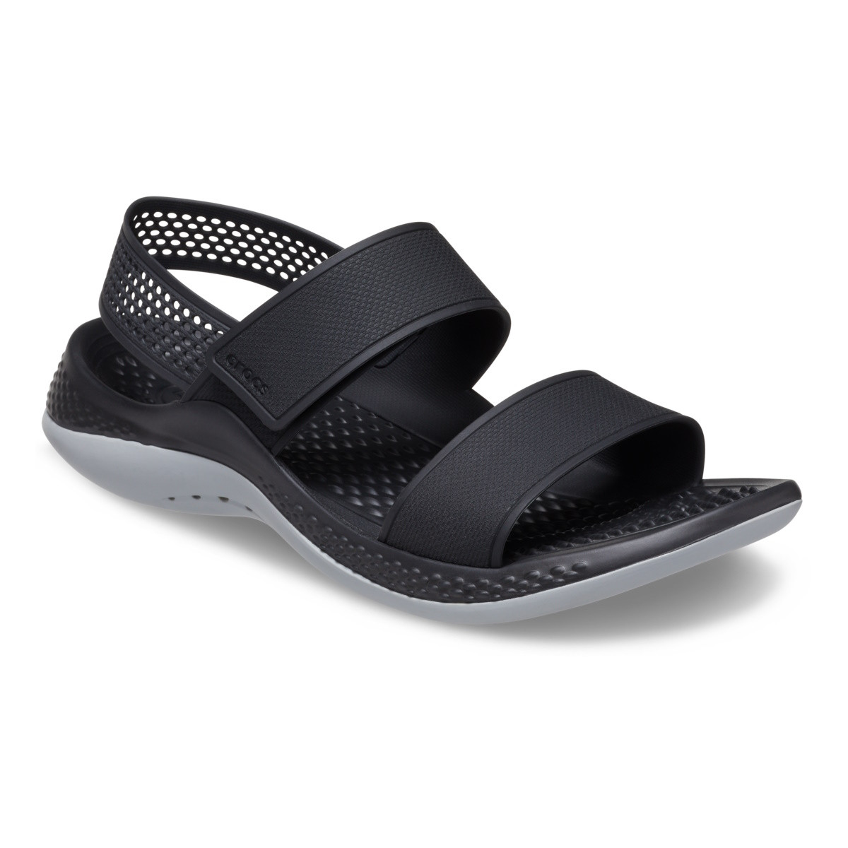 Sandale Crocs Women’s LiteRide 360 Sandal Negru - Black/Light Grey - poza 2