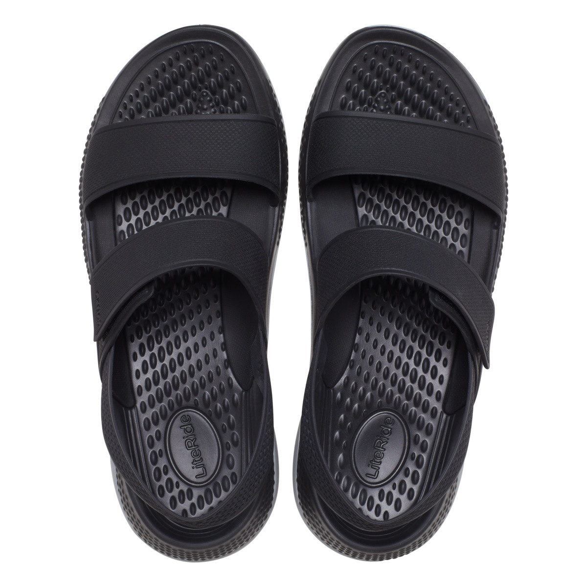 Sandale Crocs Women’s LiteRide 360 Sandal Negru - Black/Light Grey - poza 5