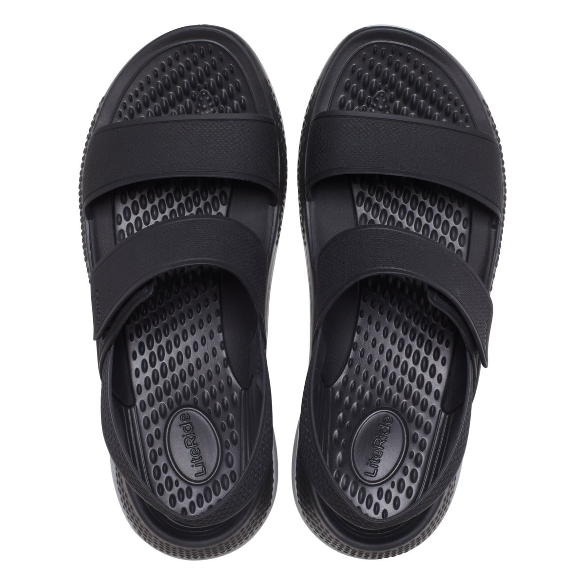 Sandale Crocs Women’s LiteRide 360 Sandal Negru - Black/Light Grey - poza 5