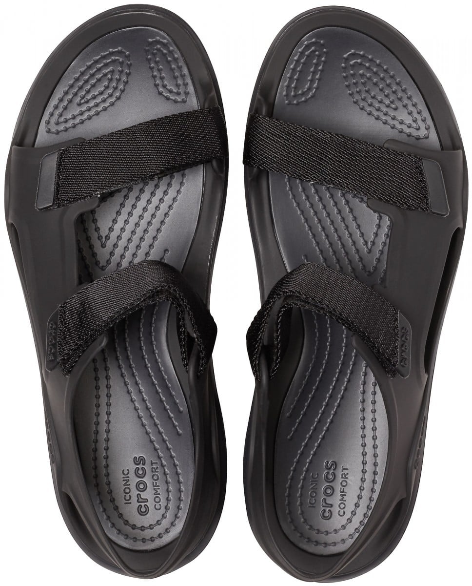 Sandale Crocs Women's Swiftwater Expedition Sandal Negru - Black/Black - poza 3