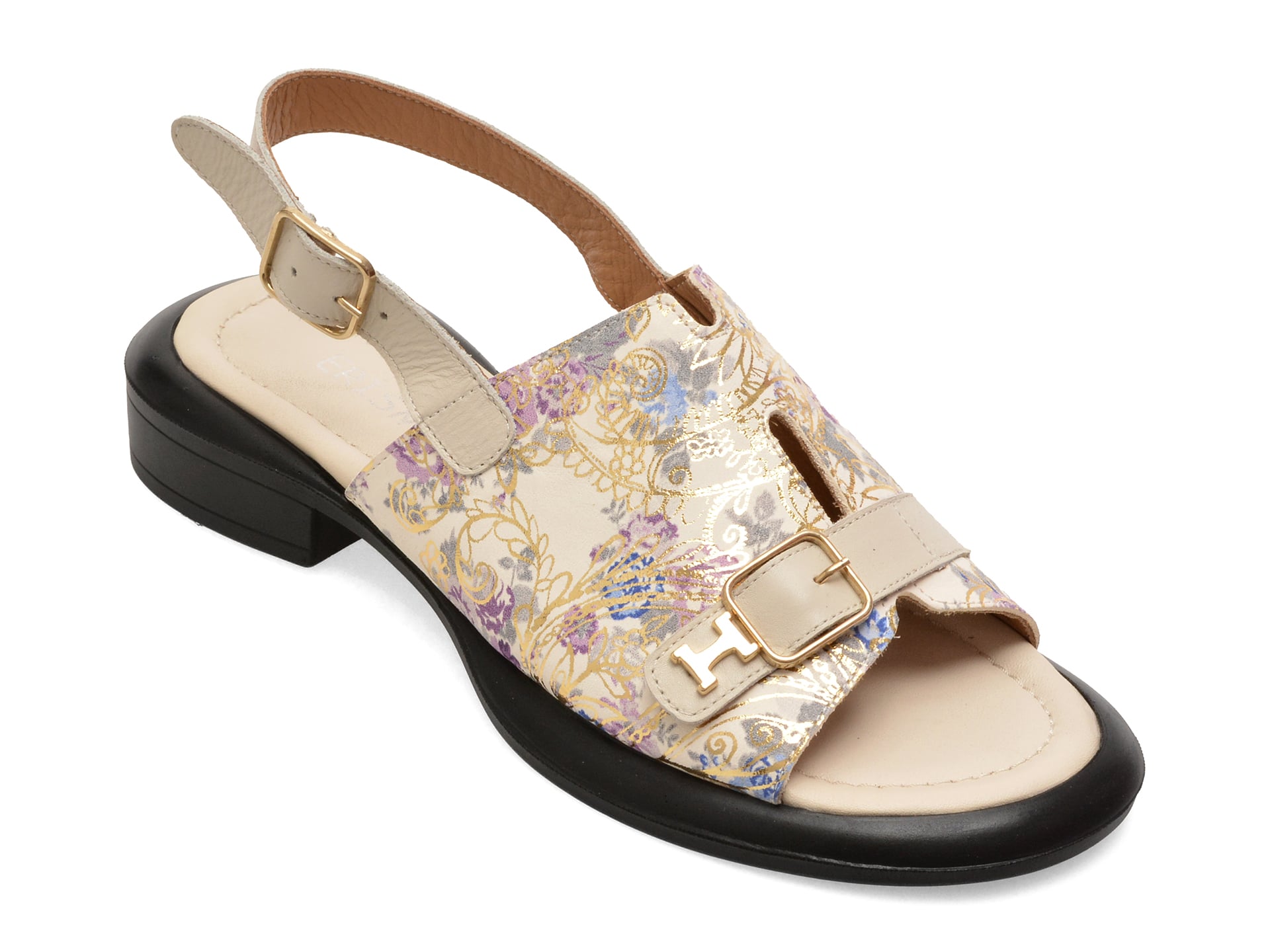 Sandale ERISMA multicolor, 1951951, din piele naturala