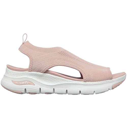 Sandale femei Skechers Arch Fit Sandal - City Catch 119236-BLSH - poza 4