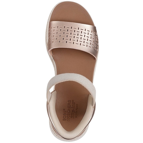 Sandale femei Skechers Bobs Sun Ray - Step Aside 114415-RSGD - poza 2