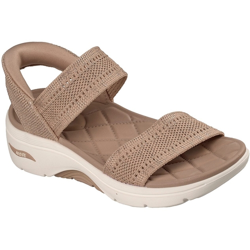 Sandale femei Skechers Go Walk Arch Fit 20 Sandal - 140844-TAN - poza 1