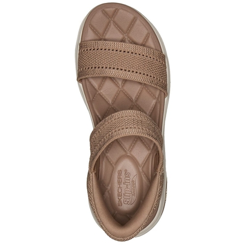 Sandale femei Skechers Go Walk Arch Fit 20 Sandal - 140844-TAN - poza 2