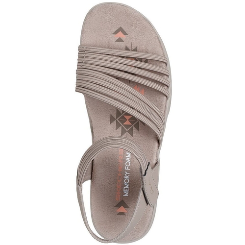 Sandale femei Skechers Reggae Slim - Coffee 163573-TPE - poza 2