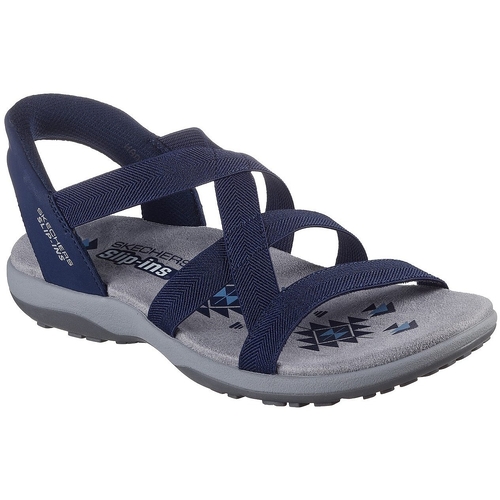 Sandale femei Skechers Reggae Slim - Stretch Flex 163460-NVY - poza 1