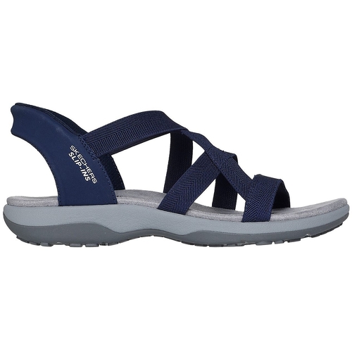 Sandale femei Skechers Reggae Slim - Stretch Flex 163460-NVY - poza 3