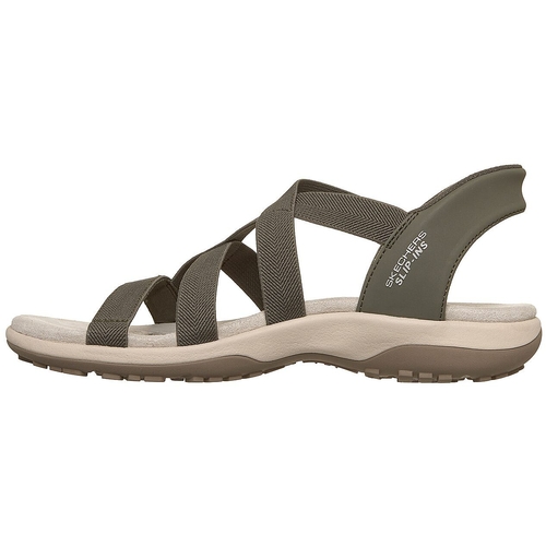 Sandale femei Skechers Reggae Slim - Stretch Flex 163460-OLV - poza 5
