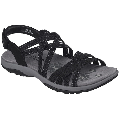 Sandale femei Skechers Reggae Slim - Summer Getaway 163571-BLK - poza 1