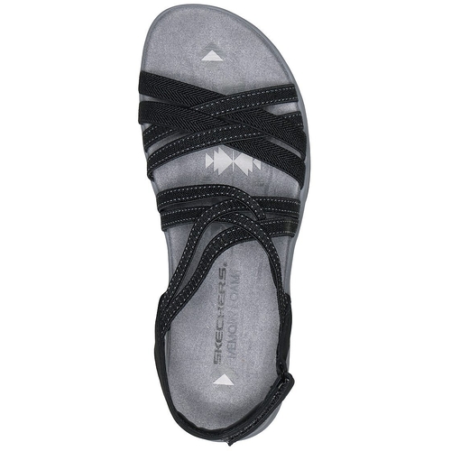 Sandale femei Skechers Reggae Slim - Summer Getaway 163571-BLK - poza 2