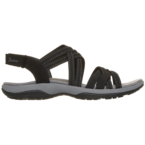 Sandale femei Skechers Reggae Slim - Summer Getaway 163571-BLK - poza 3