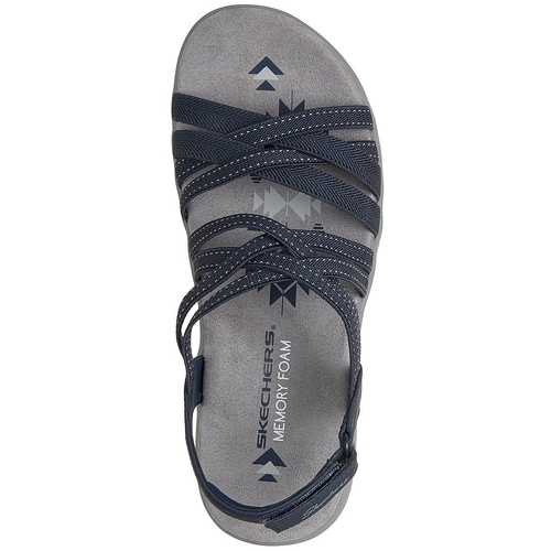 Sandale femei Skechers Reggae Slim - Summer Getaway 163571-NVY - poza 2