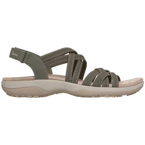 Sandale femei Skechers Reggae Slim - Summer Getaway 163571-OLV - poza 3