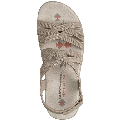 Sandale femei Skechers Reggae Slim - Summer Getaway 163571-TPE - poza 2