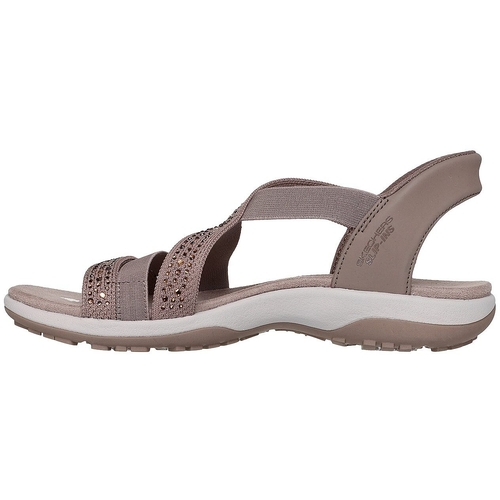 Sandale femei Skechers Reggae Slim - Summer Sparkle 163574-MOC - poza 5