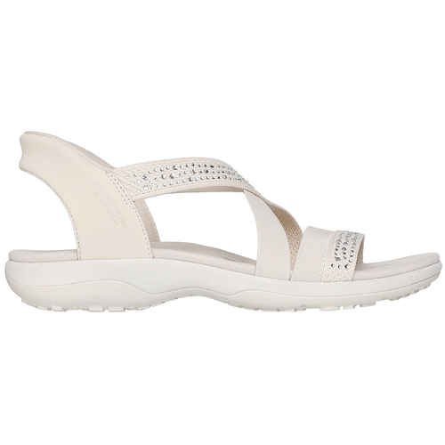 Sandale femei Skechers Reggae Slim - Summer Sparkle 163574-NAT - poza 3