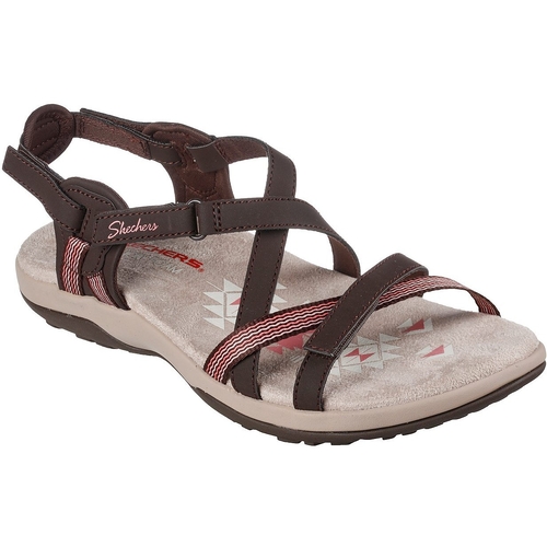 Sandale femei Skechers Reggae Slim - Sun Array 163115-CHOC