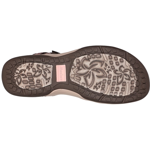 Sandale femei Skechers Reggae Slim - Sun Array 163115-CHOC - poza 5