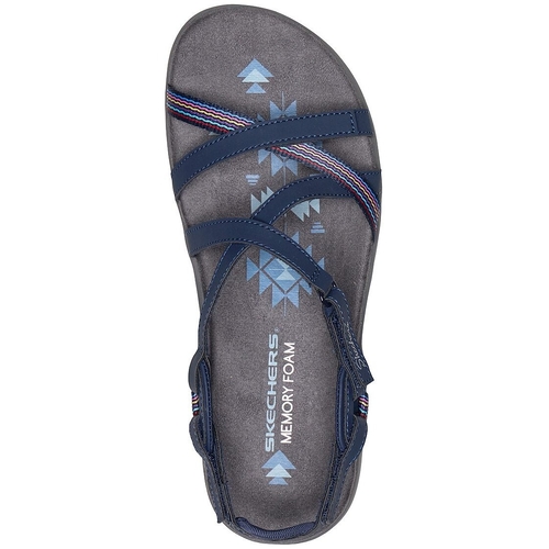 Sandale femei Skechers Reggae Slim - Sun Array 163115-NVY - poza 2