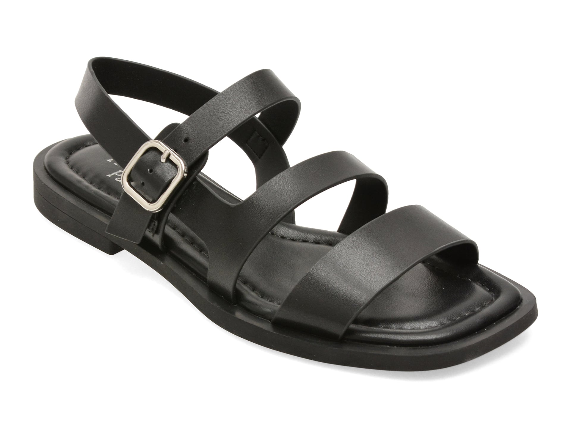 Sandale FLAVIA PASSINI negre, X792, din piele naturala