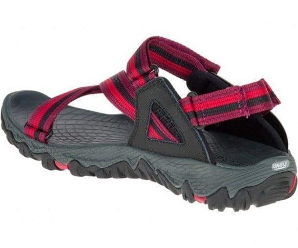 Sandale Merrell All Out Blaze Web Rosu - Red - poza 4