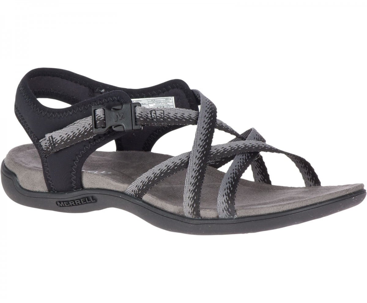 Sandale Merrell District Muri Lattice Negru - Black/Charcoal - poza 1