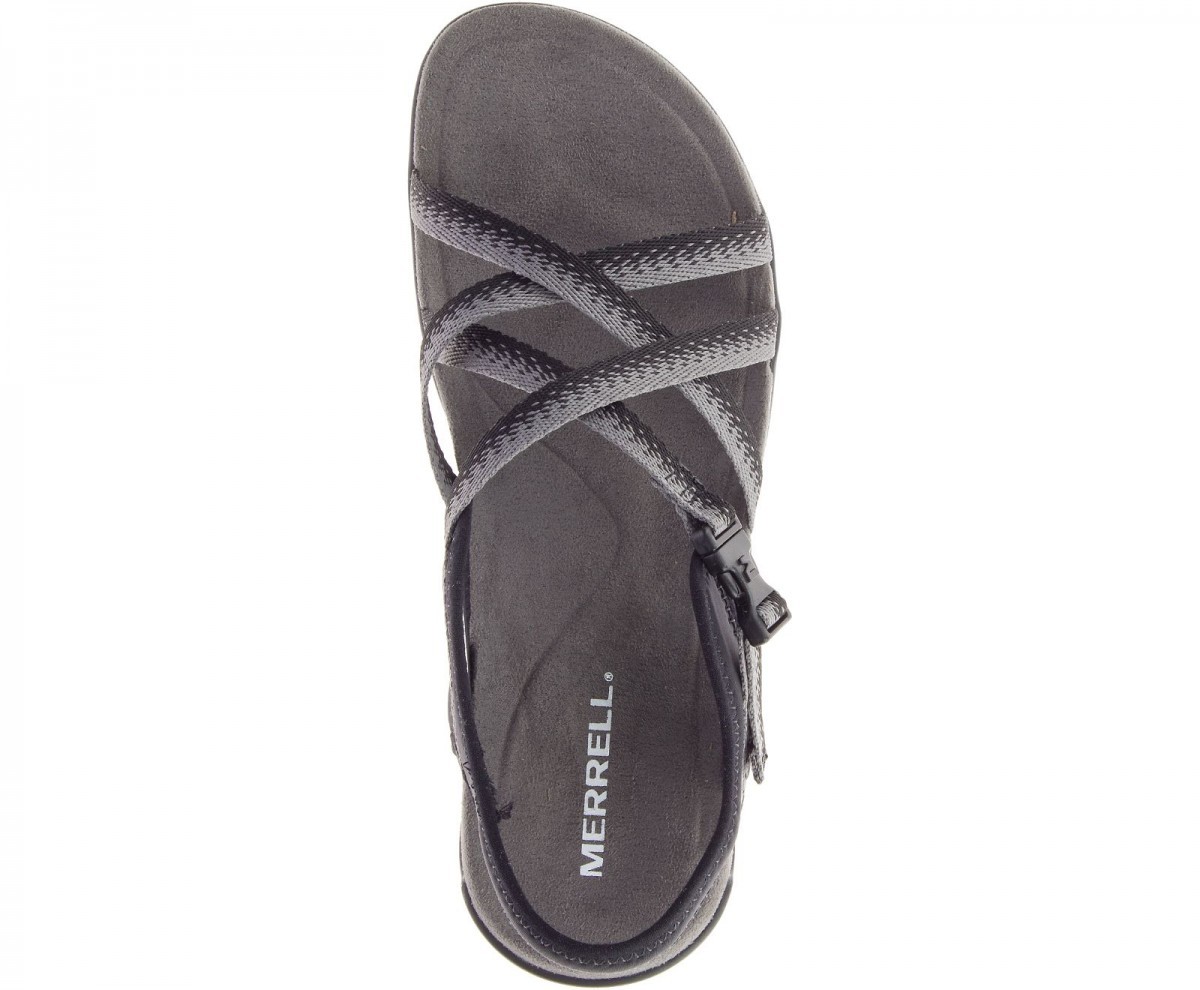 Sandale Merrell District Muri Lattice Negru - Black/Charcoal - poza 2