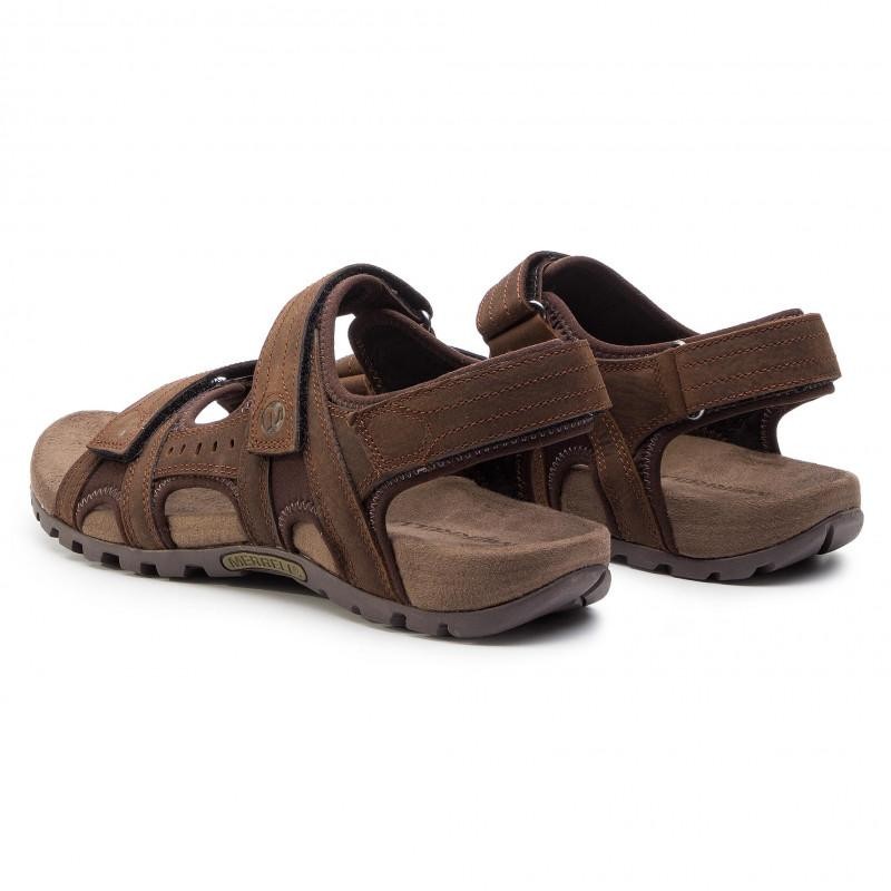 Sandale Merrell Sandspur Lee Backstrap Maro - Dark Earth - poza 3