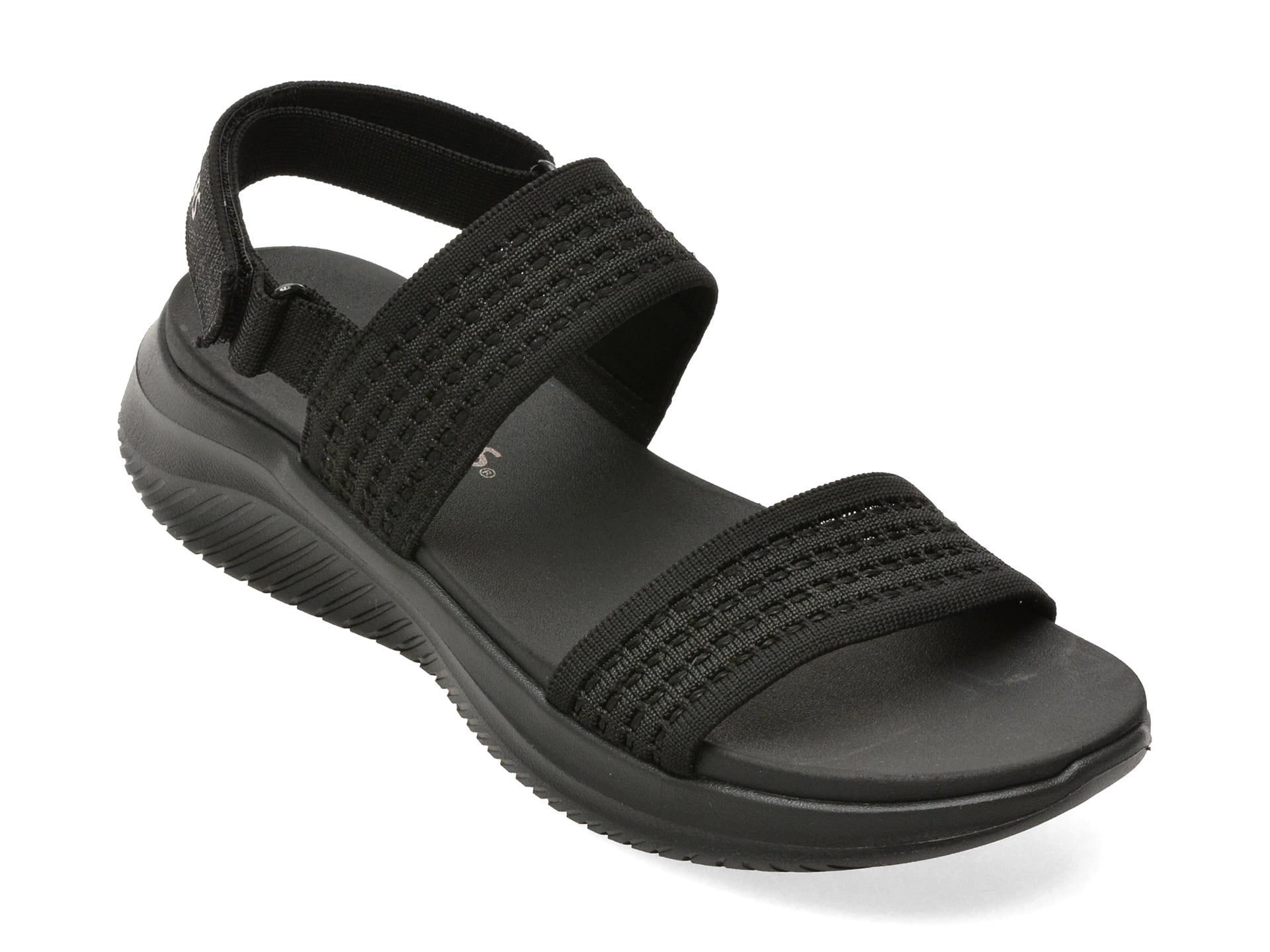 Sandale SKECHERS negre, KZULTRA FLEX 3.0, din material textil