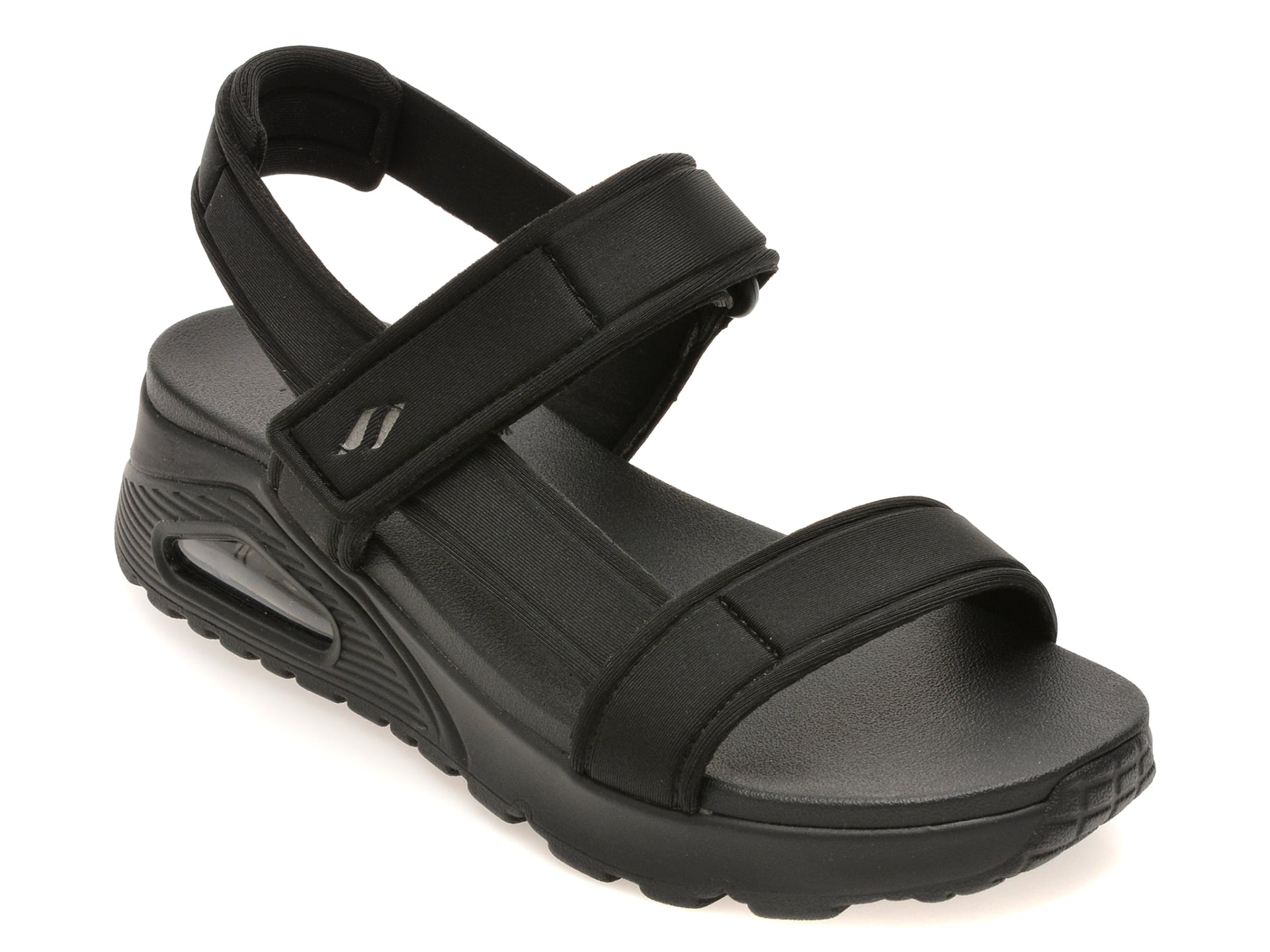 Sandale SKECHERS negre, UNO, din material textil
