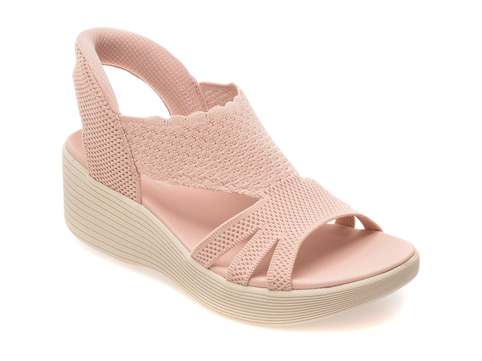 Sandale SKECHERS roz, PARALLEL LITE, din material textil